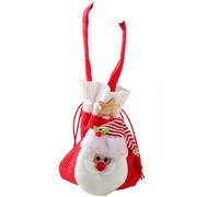 Homeponnew Colore verde Rosso, verde Dimensioni 15254 cm Pacchetto Tessuto festivo per durevole per Ideale per le vacanze di Natale Caratteristiche tema natalizio Caratteristiche disegni festivi tra