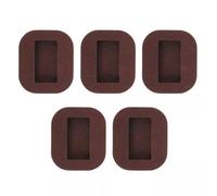 Homeponnew Confezione da 5 feltrini in tessuto non tessuto per rotelle di sedie, piedini per mobili e pianoforte, 8 x 7 x 1 cm, marrone