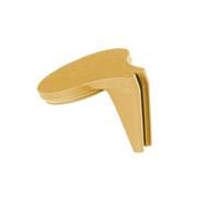 Homeponnew Coperchio per macinacaffè manuale per Comandante C40 MK4, impugnatura ergonomica, coperchio sigillante, portatile e per materiale PLA durevole (oro)