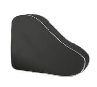 Homeponnew Copertura per gancio di traino e gancio di traino, impermeabile e protezione UV, in tessuto Oxford, con fibbia, colore nero