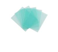 Homeponnew Copertura protettiva trasparente per saldatura, per casco da saldatura, verde, confezione da 10, compatibile con elmo auto-oscurante, 123 x 98 mm