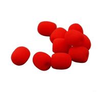 Homeponnew Copertura rossa per microfono, lunghezza 20 mm, ricambio per | Variante rossa disponibile, schiuma morbida, ideale come ricambio, si adatta alla maggior parte delle cuffie