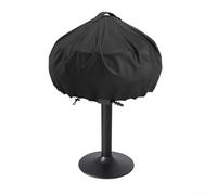 Homeponnew Copertura rotonda per griglia elettrica George per Foreman per griglie elettriche GGR50B GFO3320 GFO240, resistente alle intemperie, in tessuto Oxford per esterni, patio, giardino, barbecue