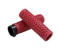 Homeponnew Coppia di manopole per manubrio moto, 25 mm, in gomma e alluminio, compatibili con manubri standard da 1"