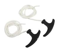 Homeponnew Corda di avviamento a strappo per mini moto, quad e ATV da 49 cc, lunghezza 950 mm, manico ergonomico in plastica, confezione da 2