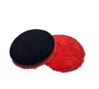 Homeponnew Cuscinetto in microfibra per lucidatura auto, piastra di supporto in schiuma da 3/4/5/6/7 pollici, tampone in spugna ispessita con morbida lanugine, compatibile con macchine lucidatrici