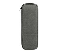 Homeponnew Custodia organizer per ferri da maglia per uncinetti e strumenti da cucito, grande capacità, custodia da viaggio per accessori per maglieria, 15,5 x 2,5 x 40 cm