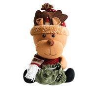 Homeponnew Decorazione per le vacanze 22 11 cm, x 11 cm, tessuto affidabile facile da usare per bambole 3D per le vacanze di Natale, tra cui pupazzi di neve di Natale e alci, aggiungendo fascino e