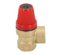 Homeponnew Diaphrfor Agfor M Valvola di Sicurezza Ottone 1/2 Pollice Per Riscaldamento Systefor Ms E Scaldabagno, En 12828 Cofor Mpliant Con Epdfor M Per Mefor Mbrane, 3 Antivari T