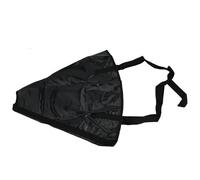 Homeponnew Drift Sock Sea Anchor per kayak, canoa, gommone, yacht e moto d'acqua, in PVC resistente con fettuccia rinforzata, 5 misure (S/per M/L/XL/XS), nero