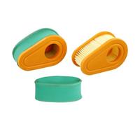 Homeponnew Filtro aria per elemento per motori Briggs & Stratton, modello 792038, confezione da 2, 120 x 75 x 55 mm, pezzo di ricambio in plastica arancione per manutenzione tosaerba
