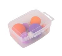 Homeponnew Galleggiante per pesca a mosca, in schiuma EVA, a sgancio rapido, per accessori per esche, 17/24/32 mm, bobine sferiche, per arancione e viola, 6 pezzi