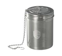 Homeponnew Infusore da tè riutilizzabile, in acciaio inox 304, a maglia fine, con coperchio filettato per sfuso, lavabile in lavastoviglie e resistente alla ruggine, si adatta alla maggior parte delle