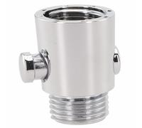 Homeponnew Interruttore di controllo del soffione per doccia efficiente adatto per il bagno risparmiando efficacemente risorse idriche con la valvola di chiusura (galvanizzazione)