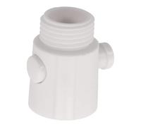 Homeponnew Interruttore di controllo per soffione doccia efficiente adatto per il bagno risparmiando efficacemente risorse idriche con la valvola di chiusura (bianco)