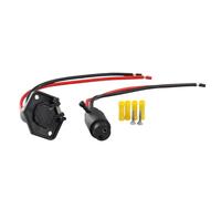 Homeponnew Kit di connettori per motore da traina a 2 fili da 12 V con terminali in rame 8AWG, connettori maschio e femmina 14365-6 e 14366-6 per applicazioni marine
