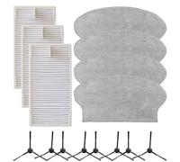 Homeponnew Kit di ricambio con panno e spazzole laterali per aspirapolvere Eureka NER600