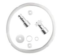 Homeponnew Kit guarnizione galleggiante e guarnizione in silicone trasparente per pentole a pressione da 5/6 litri, guarnizione di ricambio per RING