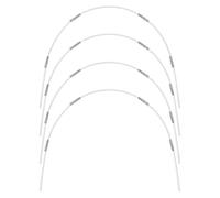 Homeponnew Kit per serra rialzata - Supporti per tunnel da giardino in fibra di vetro per rete, protezione antigelo e stagione di crescita estesa (24 pezzi)