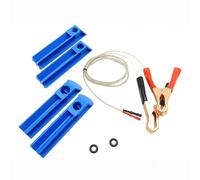 Homeponnew Kit tester iniettore carburante e detergente con 2 adattatori di dimensioni per diagnostica e manutenzione del carburante del motore dell'auto