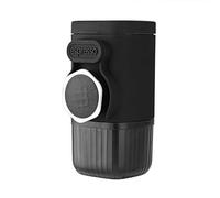 Homeponnew Macchina per caffè espresso portatile, pressa manuale da 15 bar, compatibile con capsule di caffè, serbatoio dell'acqua da 100 ml, per viaggi all'aperto e campeggio