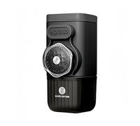 Homeponnew Macchina per caffè espresso portatile, pressione manuale, 15 bar, serbatoio dell'acqua da 100 ml, compatibile con capsule di caffè per viaggi all'aperto, colore nero