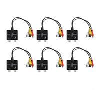 Homeponnew Modulatore da AV a RF modello M03 con NTSC per sistemi TV via cavo, controllo di frequenza ad anello bloccato a fase PLL, convertitore di demodulazione VHF per l'intrattenimento domestico