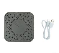 Homeponnew Monitor della qualità dell'aria 5 in 1 per casa, per app Tuya Smart-Life, rileva umidità di temperatura PM2 5 PM10/CO2 formaldeide, tester di inquinamento atmosferico interno, display LCD