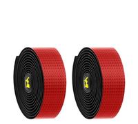 Homeponnew Nastro per manubrio per biciclette da strada, antiscivolo, antiurto, materiale PU+EVA, traspirante con motivo triangolare a blocchi, 30 mm x 2150 mm, compatibile con la maggior parte dei