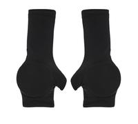 Homeponnew Paramani per pattinaggio artistico, con palmo antiurto da 15 mm, protezione per il polso in nylon, per pattinaggio su ghiaccio, sci e sport invernali (XL)