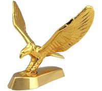 Homeponnew PER EAGLE Head Moto & E-for Bike Anteriore per Decorazione Parafango - Lega di Alluminio, Finitura Nero, per Misura UNIVERSALE per ATV/UTV/Side-by-Side Personalizzazione