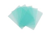 Homeponnew Piastra protettiva per lenti saldanti in PC, per casco, confezione da 10, materiale trasparente ignifugo, a prova di caduta, compatibile con diverse dimensioni (da 110 x 90 mm a 138 x 126
