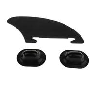 Homeponnew Pinne per tavola da surf, pinne in ABS per kayak, canoa gonfiabile e tavola lunga, pinna laterale con design sicuro con scanalatura scorrevole, compatibile con la maggior parte delle barche