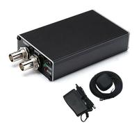 Homeponnew PLL-GPSDO - Oscillatore disciplinato GPS a onda sinusoidale da 10 MHz con adattatore e antenna GPS 3M, ingresso DC 6-12V, sincronizzazione UTC 1PPS e uscita RS232 NMEA