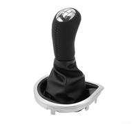 Homeponnew Pomello del cambio manuale a 5 velocità con copertura antipolvere per Clio 2005 2014, design ergonomico per un'esperienza di guida fluida