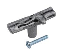 Homeponnew Pomello retrò in lega di zinco per cassetti, armadi, porte, design moderno e minimalista, distanza tra i fori 50 mm/76 mm/128 mm, oro/argento antico/bronzo/nero