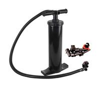 Homeponnew Pompa manuale per gonfiaggio ad aria per gommoni, kayak, 14,5 psi, pompa a mano ad alta pressione con 5 ugelli, materiale ABS rinforzato, compatibile con barche in gomma, canoe e tavole da