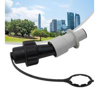 Homeponnew Riempimento olio catena per motoseghe - compatibile con OEM 00008905004, serbatoio in plastica a prova di perdite con indicatore di livello