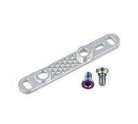 Homeponnew Road for Bike - Adattatore piatto per freno a disco anteriore da 140 mm a 160 mm, conversione per SRAM e Campagnolo, compatibile con l'uso della ruota anteriore, in lega di alluminio 7075