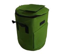 Homeponnew Sacco per compost in tessuto non tessuto per raccolta rifiuti organici, 19 l, supporto per la fermentazione per foglie e cucina, sacchetto ecologico per rifiuti da giardino (verde)