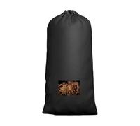 Homeponnew Sacco per rifiuti da giardino Oxford 210D per trattori e tosaerba, 234 x 152 cm, resistente, per raccolta foglie ed erba, con apertura rinforzata e coulisse