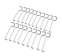 Homeponnew Separatore di rami in acciaio inossidabile per alberi da frutto, 20 pezzi, riutilizzabile, da giardino, dimensioni 26 cm e 36 cm, per coltivare cortili, frutteti e piante