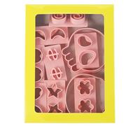 Homeponnew Set di 10 formine per biscotti di Halloween, con forme divertenti per cuocere creativamente, realizzate in polipropilene riutilizzabile