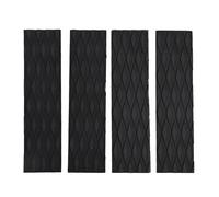 Homeponnew Set di cuscinetti di trazione per tavola da surf, confezione da 4 cuscinetti antiscivolo in EVA con motivo a diamante per shortboard, longboard e tutte le tavole da surf