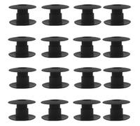 Homeponnew Set di cuscinetti in plastica per calcio balilla di ricambio, kit da 16 pezzi con design filettato, diametro 48,5 mm, interno 15,8 mm