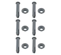 Homeponnew Set di perni e guarnizioni di ricambio per piscine Steel Pro, lunghezza 55 mm, compatibile con modelli P61783, P61911, P61817, Ø305/366 cm (2018+) (6 set)