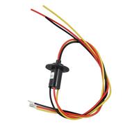 Homeponnew Slittamento elettrico a 3 fili 30A per ANELLO per generatore eolico, collettore conduttivo compatto per anello con contatto oro-oro, IP51, 10 milioni di Revoluti