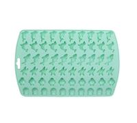 Homeponnew Stampi in silicone a forma di frutta e animali per gommosa, cioccolato e caramelle, 23 x 15 cm, verde