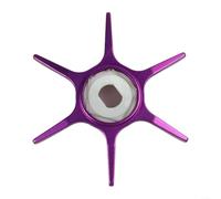 Homeponnew Star Drag, chiave a sei stelle in lega di alluminio per scarico del freno, in metallo, per Antares DC, per CURADO Star Drag Baitcast Reel Scarico Chiave (viola)