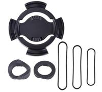 Homeponnew Supporto in plastica per computer da bici per Polar V650/M450/M460 - Staffa di montaggio per manubrio compatibile con MTB e bici da strada, design quadrato da 47 mm